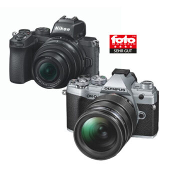 Nikon Z 50 und Olympus E-M5 Mark III