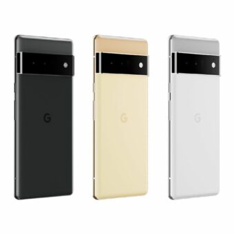 Das Google Pixel 6 Pro ist in den Farben "Stormy Black", "Cloudy White" und "Sorta Sunny" erhältlich.