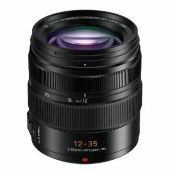 Panasonic Leica DG Vario-Elmarit 2,8/12-35 mm, H-ES12035, Panasonic LEICA DG VARIO-ELMARIT 12-35mm / F2.8, Objektiv, Autofokus, Zoom , 2022, , Portraitobjektiv, Makro, Weitwinkel