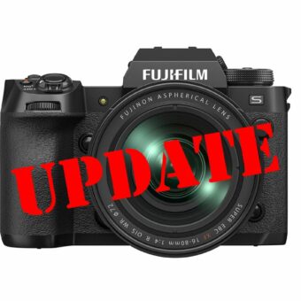 Für Fujifilm X-H2s gibt es nun Firmware 3.00