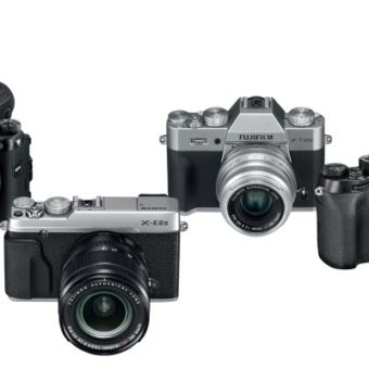 Sechs Fujifilm-Kameras aus der X-Serie