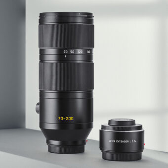 Leica Vario-Elmarit-SL 2,8/70-200 mm Asph. und der ebenfalls neue Extender L 2.0x