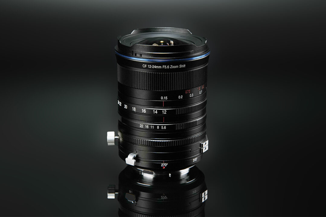 Das Laowa 5,6/12-24 mm Zoom Shift ist in Metall gefertigt.