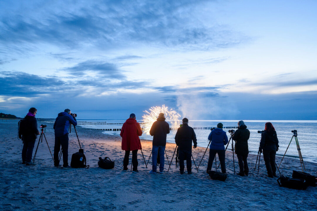 Festival-Fotoworkshop am Strand von Zingst. Foto: ©Holger Martens